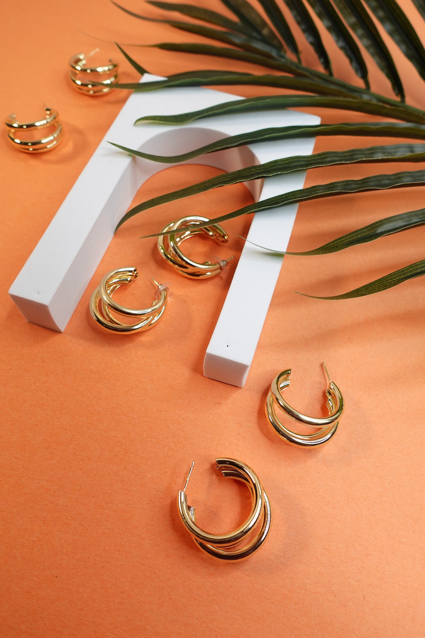 Layered Hoop Earrings