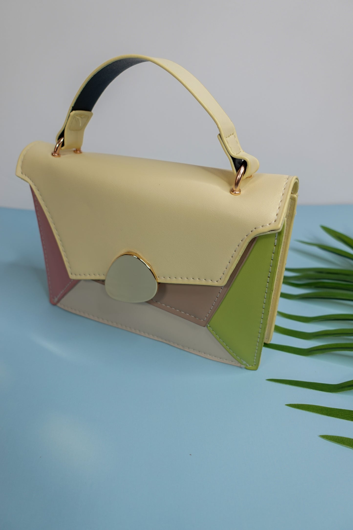 'Elizabeth' Color Block Bag