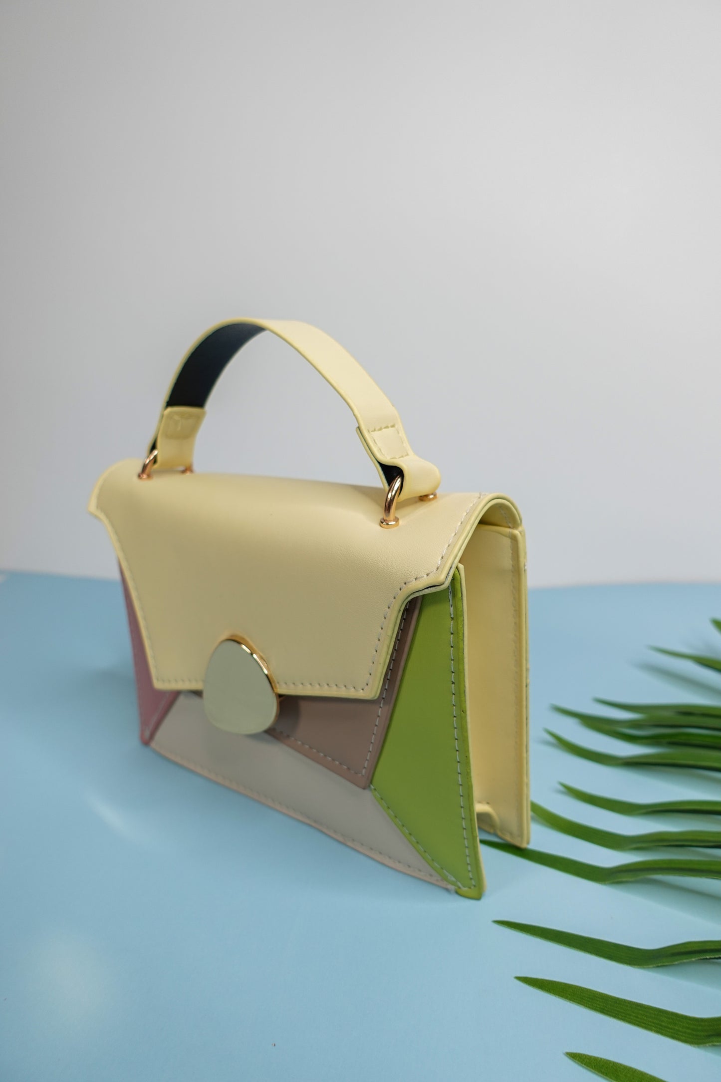 'Elizabeth' Color Block Bag