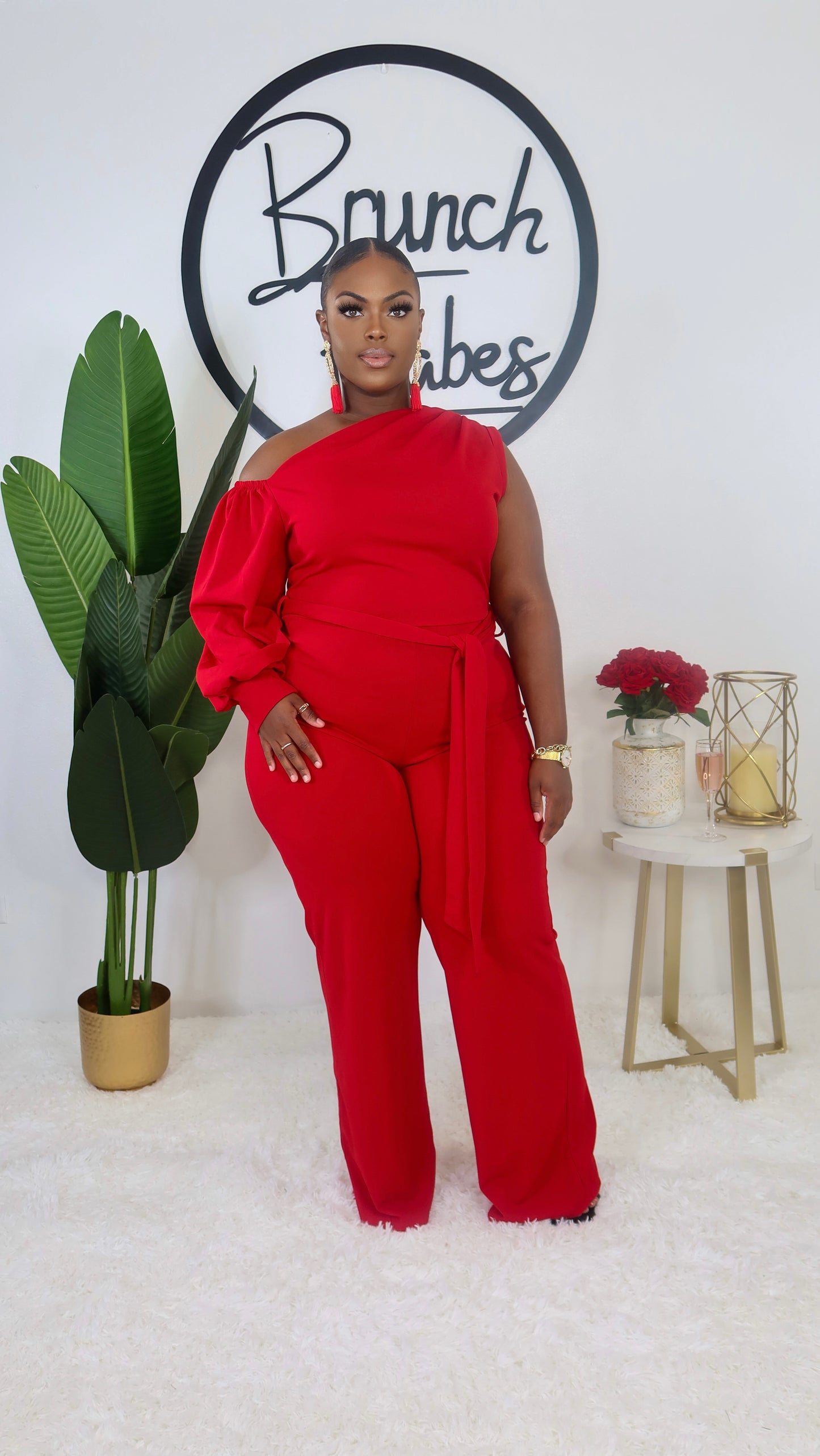 KERA JUMPSUIT (red)