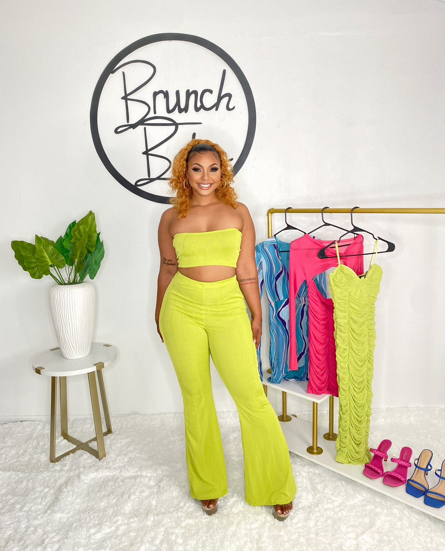 'LIMELIGHT' PANTS SET